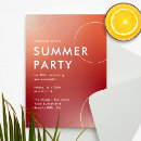 Search for red sunset invitations Orange