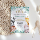 Search for zebra baby shower invitations Wild tropical greenery leaves