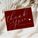 Search for burgundy wedding thank you cards Elegant