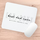 Search for happy standard mouse mats Best dad ever