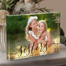 Search for nursery photo display Script typography