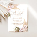 Search for desert bridal shower invitations Pampas grass