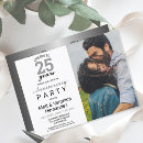 Search for 25th anniversary party invitations Cheers to 25 years