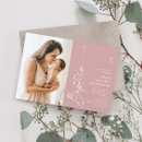 Search for dusty pink christening invitations Modern
