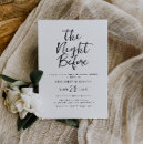 Search for rustic rehearsal dinner invitations The night before