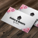 Search for home baking business cards Cake