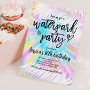 Search for water park party invitations Summer pool party