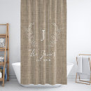 Search for linen shower curtains Rustic