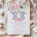 Search for light pink polka dots invitations Watercolor cartoon illustration kawaii