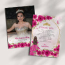 Search for pink crown cards Quinceañera