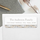 Search for autumn return address labels Flower