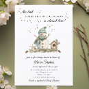 Search for snowman baby shower invitations Cute