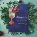 Search for red baubles invitations Red and gold