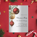 Search for silver and gold christmas invitations Xmas