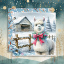 Search for alpaca christmas cards Watercolor