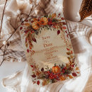 Search for rust save the date postcards Autumn colours
