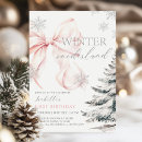 Search for silver glitter invitations Snowflake