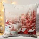 Search for christmas village cushions Snow