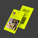 Search for neon business cards Yellow