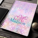 Search for purple glitter school notebooks For her