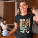 Search for best cat mom ever tshirts Meow