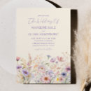 Search for wild meadow wedding invitations Script
