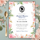 Search for victorian tea party invitations Beautiful soft pastel whimsical