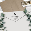 Search for font rubber stamps Return address