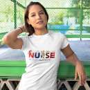 Search for nursing christmas tshirts Red
