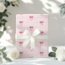 Search for girls birthday wrapping paper Pink bow
