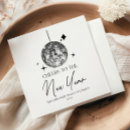 Search for new years eve napkins Holiday party