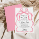 Search for tying the knot bridal shower invitations Bow