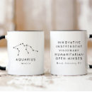 Search for aquarius zodiac sign mugs Modern