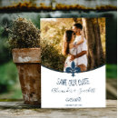 Search for blue fleur invitations Modern