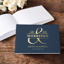 Search for navy blue wedding guest books Script
