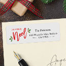 Search for joyeux noel return address labels Typography