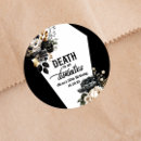 Search for womans black gold party stickers For her