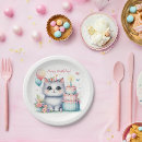 Search for kitten plates Birthday party