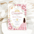 Search for pink quinceanera invitations 15th birthday