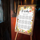 Search for pumpkin wedding seating charts Floral