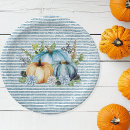 Search for blue pumpkin plates Autumn