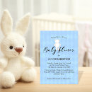Search for diamond baby shower invitations Blue