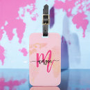 Search for world map luggage tags Initial