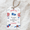 Search for airplane gift tags Baby boy
