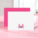 Search for back horizontal note cards Girly