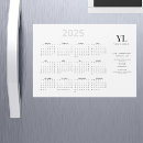 Search for yearly calendar magnets Modern