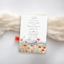 Search for mountain wildflowers invitations Bride