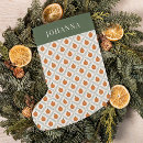 Search for orange christmas stockings Pattern