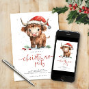 Search for cow christmas invitations Funny