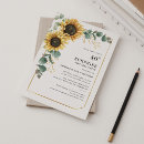 Search for surprise 40th invitations Floral